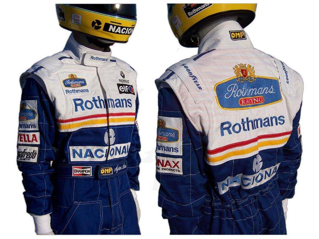 Ayrton Senna 1994 racing suit / Team Williams F1 Rothmans