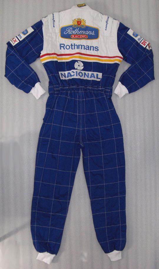 Ayrton Senna 1994 racing suit / Team Williams F1 Rothmans - Dash Racegear
