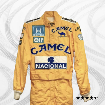 Ayrton Senna 1987 Lotus F1 Racing Suit