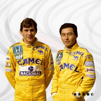 Ayrton Senna 1987 Lotus F1 Racing Suit