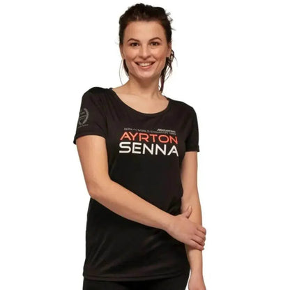 Ayrton Senna Ladies T-Shirt McLaren World Champion 1988 - Dash Racegear