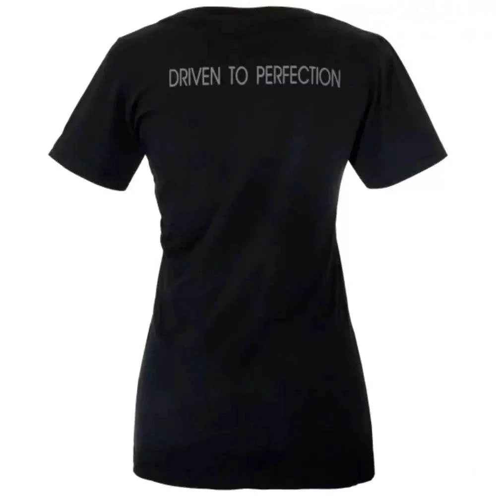 Ayrton Senna Ladies T-Shirt Senna Black - Dash Racegear
