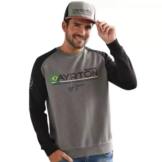 Ayrton Senna Pullover McLaren World Champion 1988 - Dash Racegear