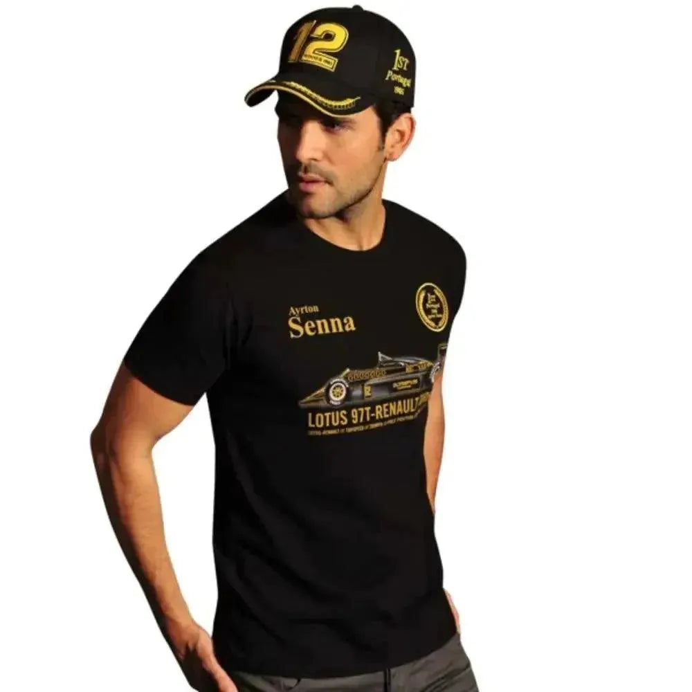 Ayrton Senna T-Shirt 1st Victory Portugal - Dash Racewear