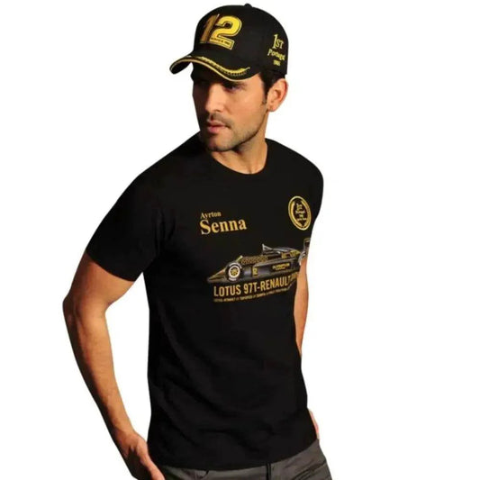 Ayrton Senna T-Shirt 1st Victory Portugal - Dash Racegear