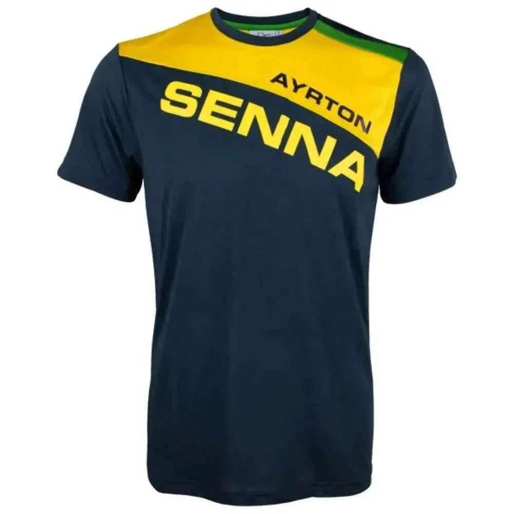 Ayrton Senna T-Shirt Racing II - Dash Racegear