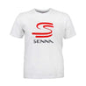 Ayrton Senna T-Shirt Senna Kids White - Dash Racegear
