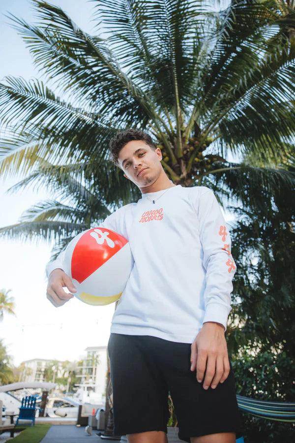 BEACHBALL LONG SLEEVE TEE - Dash Racegear