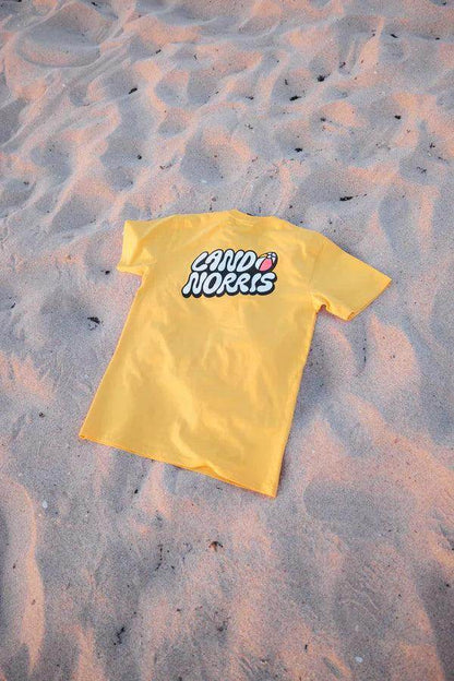 BEACHBALL YELLOW TEE - Dash Racegear