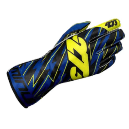 BLITZ Black/Blue/Fluo-Yellow - Dash Racegear