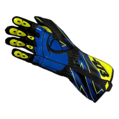 BLITZ Black/Blue/Fluo-Yellow - Dash Racegear