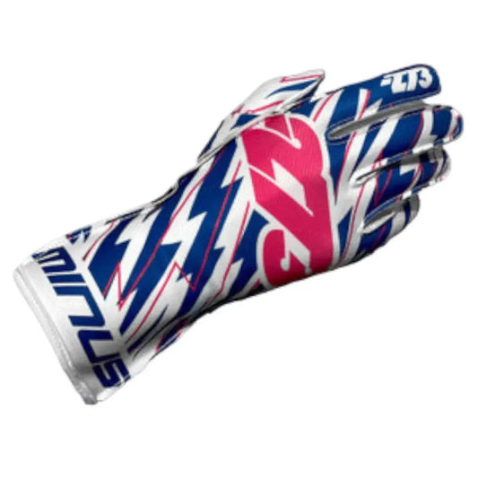 BLITZ White/Blue/Pink - Dash Racegear