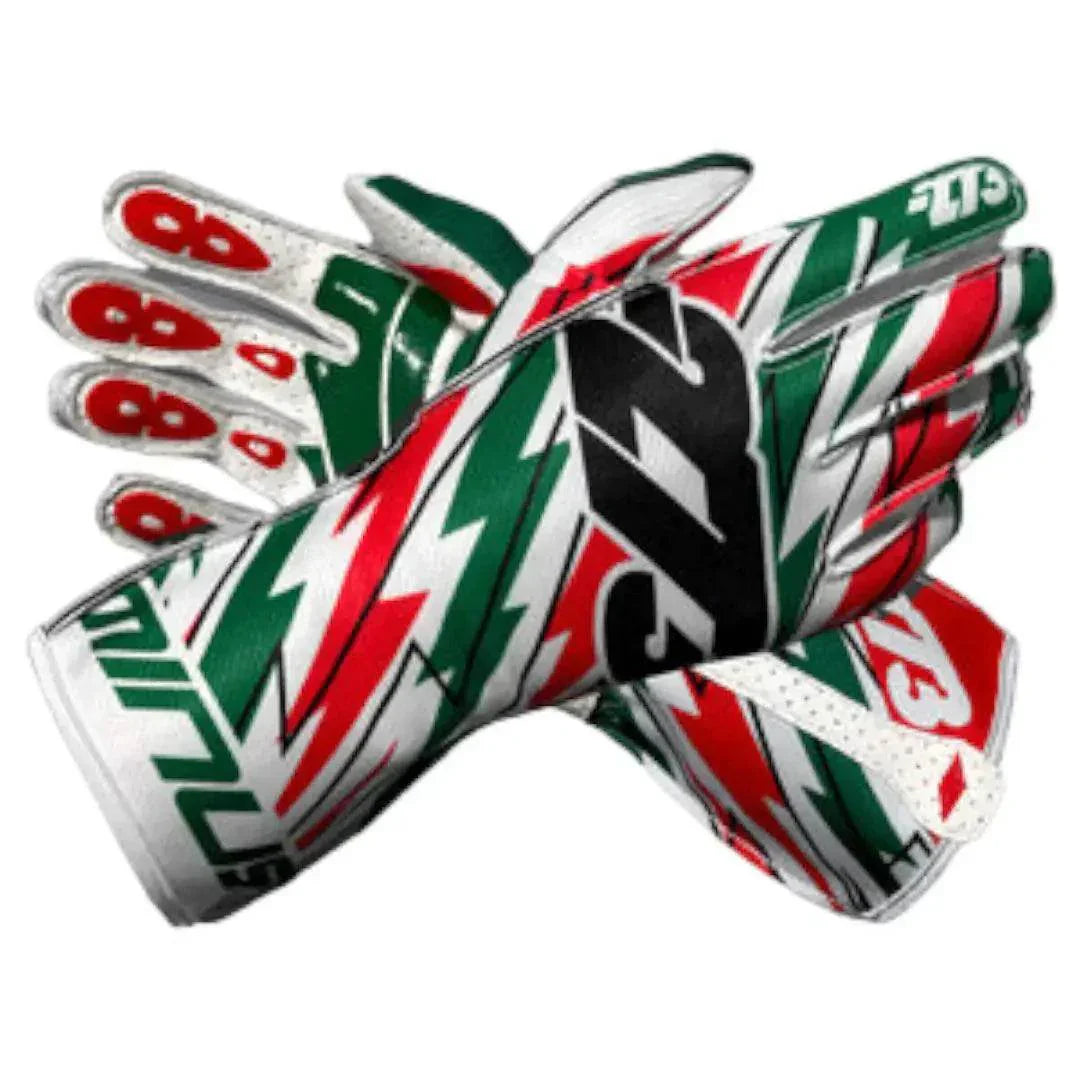 BLITZ White/Green/Red/Black DASH RACWGEAR