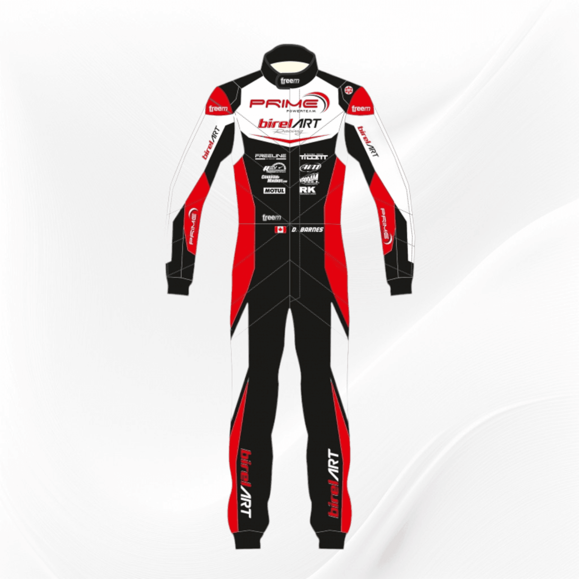 Birel Art 2021 Custom Race Suit - Dash Racegear