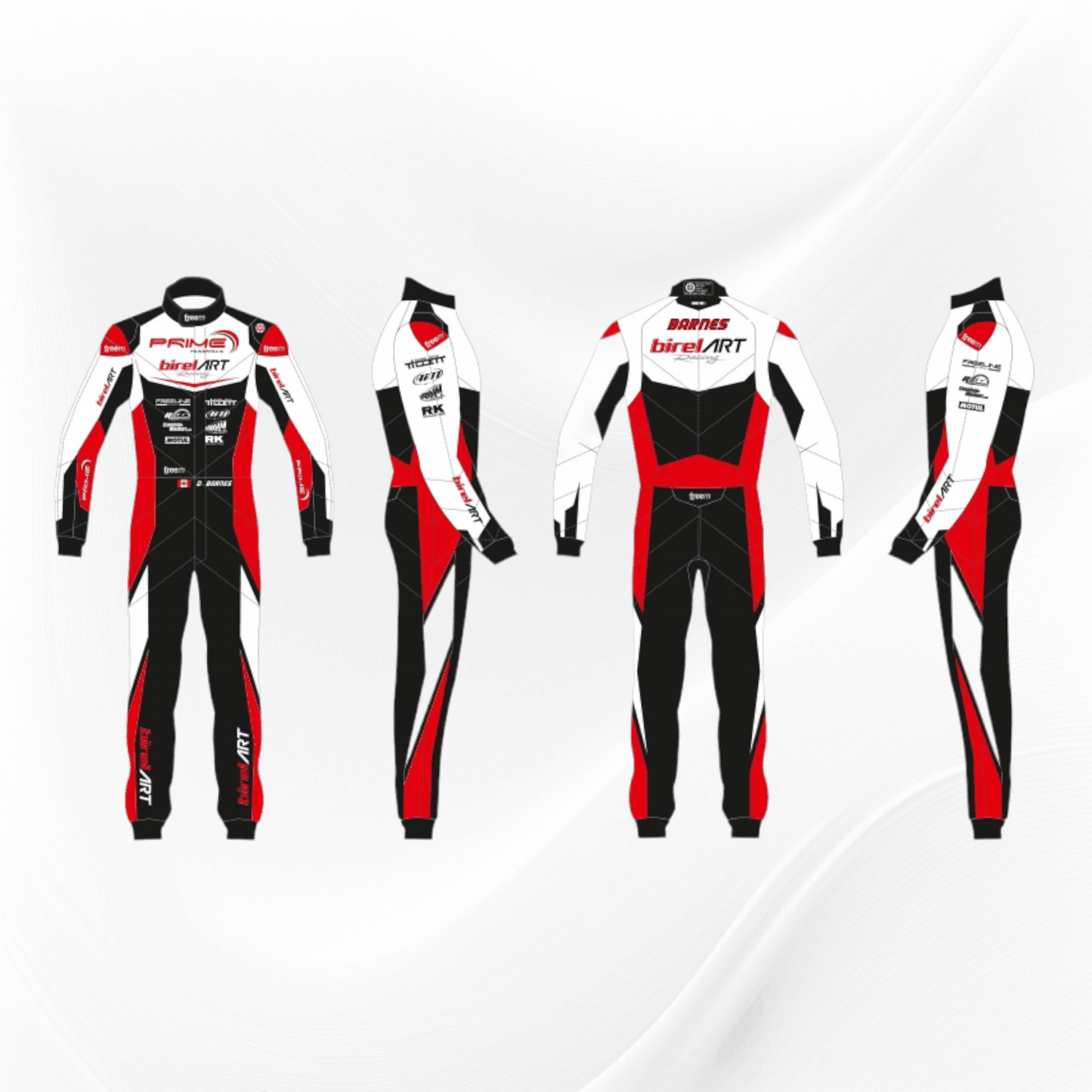 Birel Art 2021 Custom Race Suit - Dash Racegear