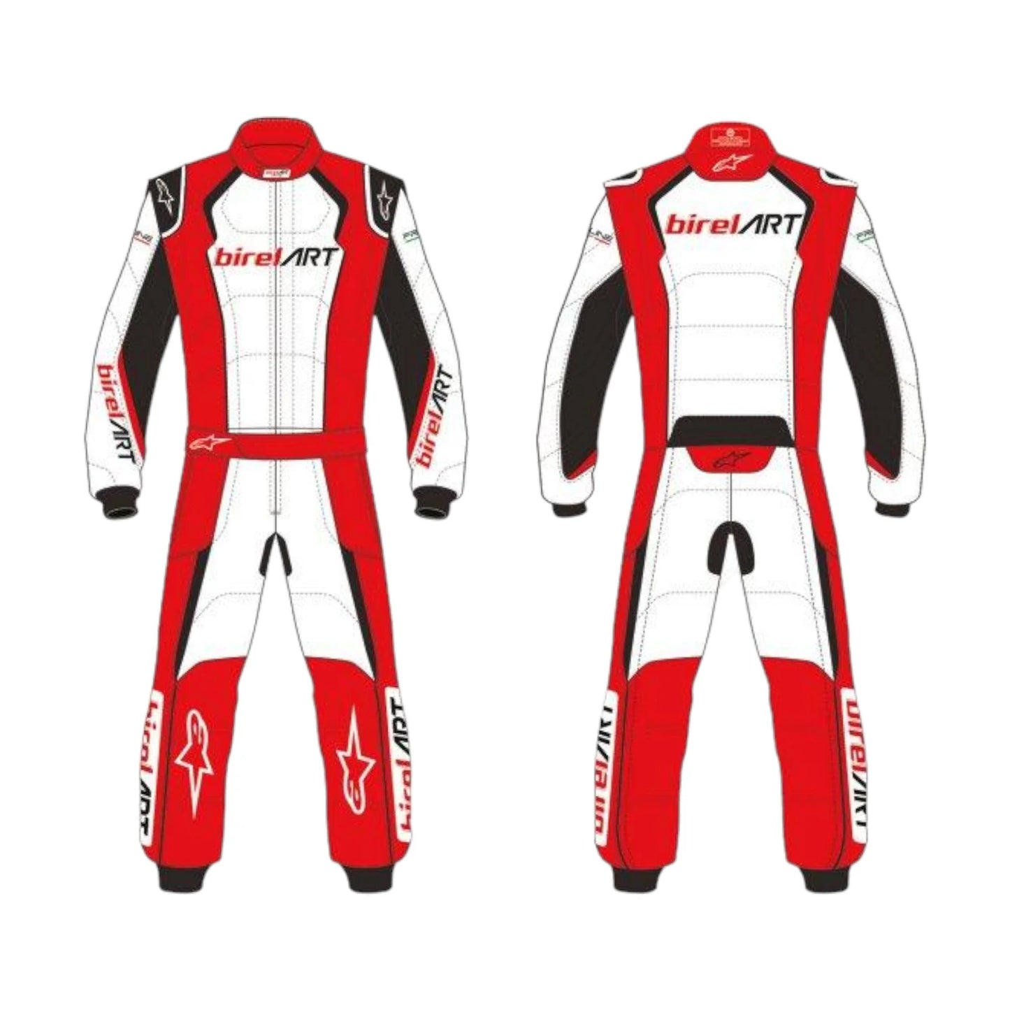 Birel Art Sublimation Printing Suit 2020 - Dash Racegear