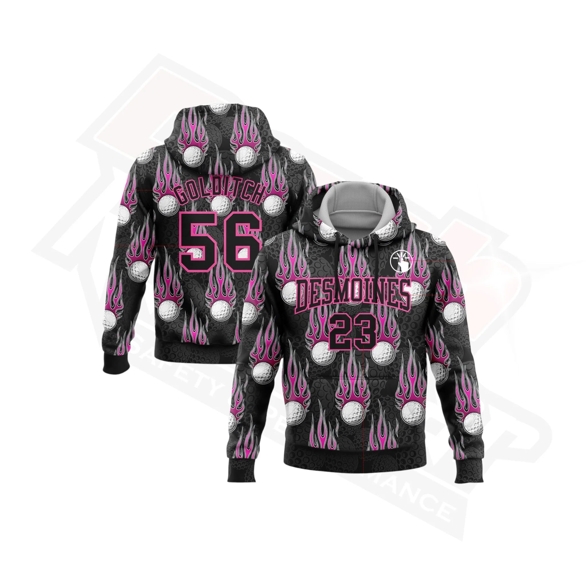 BlackPink_White3DFlameGolfBallPulloverHoodie_2.webp