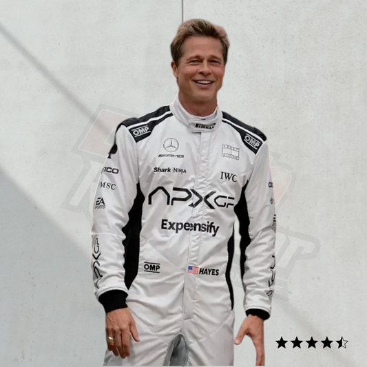 Brad Pitt Grand Prix F1 Racing Jumpsuit - Top-Rated Movie Replica Suit - Dash Racegear