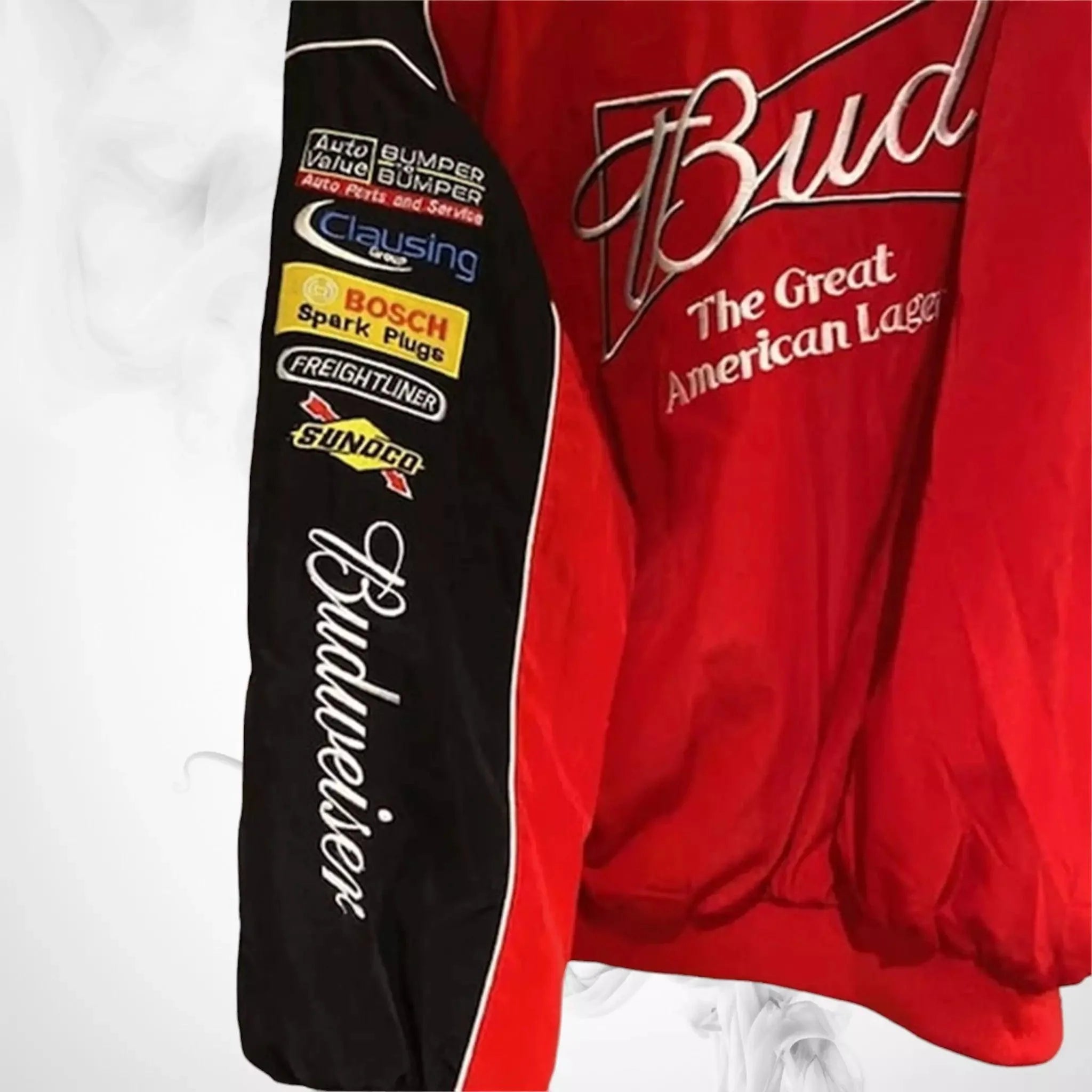 Budweiser Black F1 Retro Racing Jacket - Dash Racegear