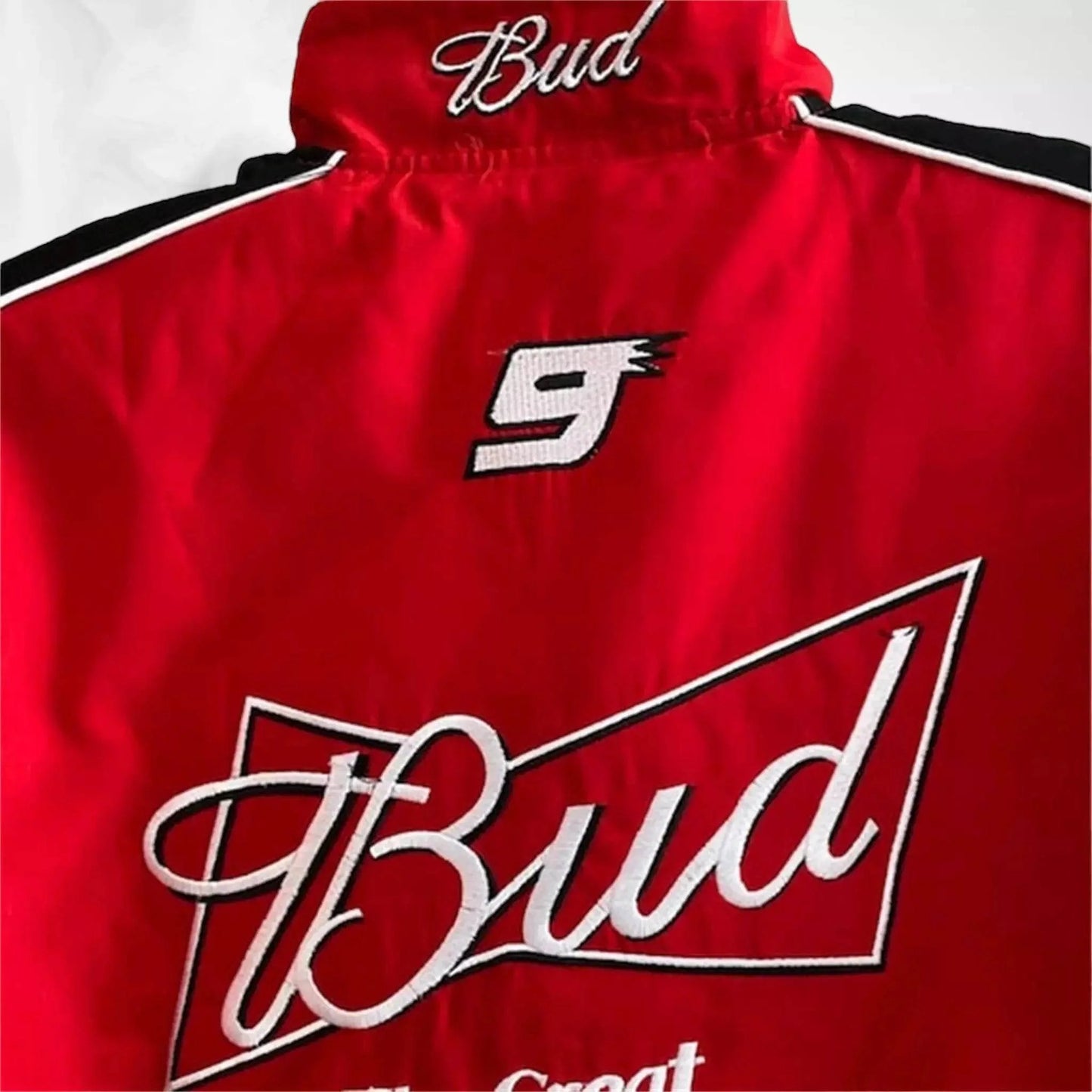 Budweiser Black F1 Retro Racing Jacket - Dash Racegear