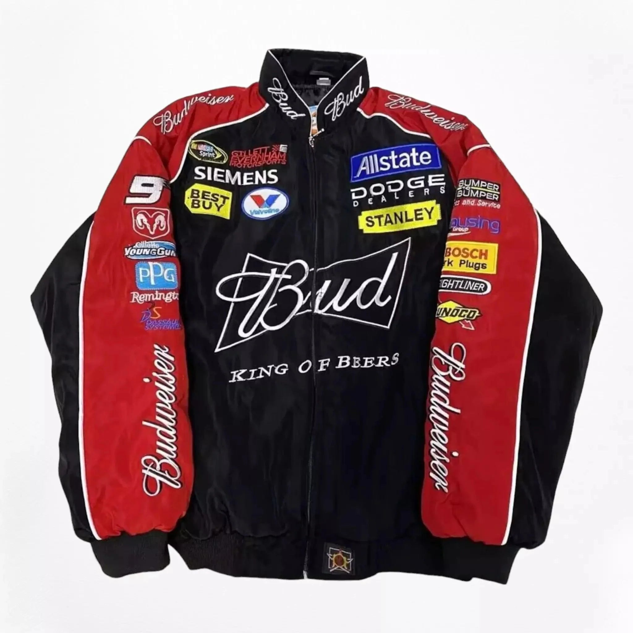 Budweiser F1 Official Embroidered Racing Jacket - Dash Racegear
