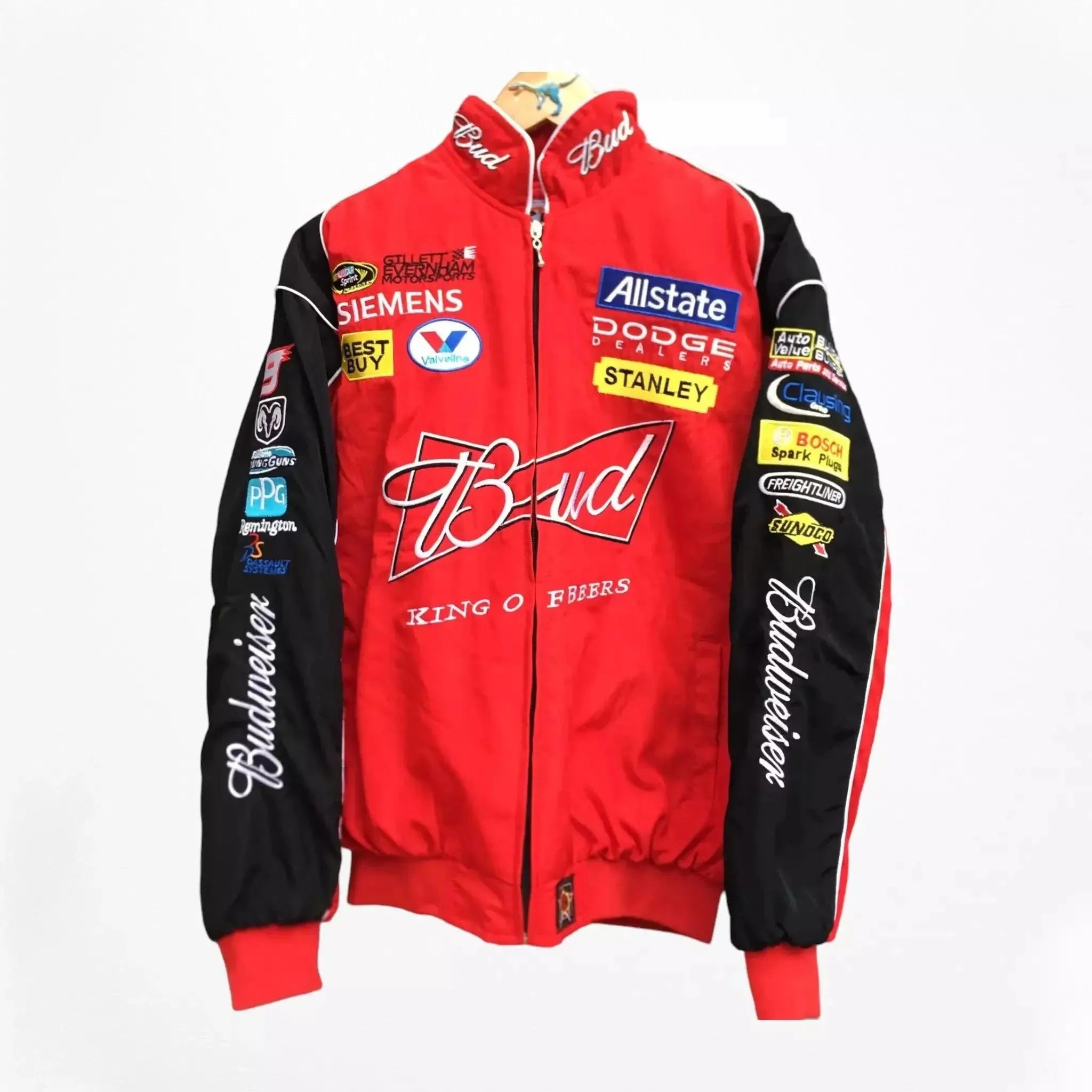 Budweiser F1 Official Embroidered Racing Jacket - Dash Racewear