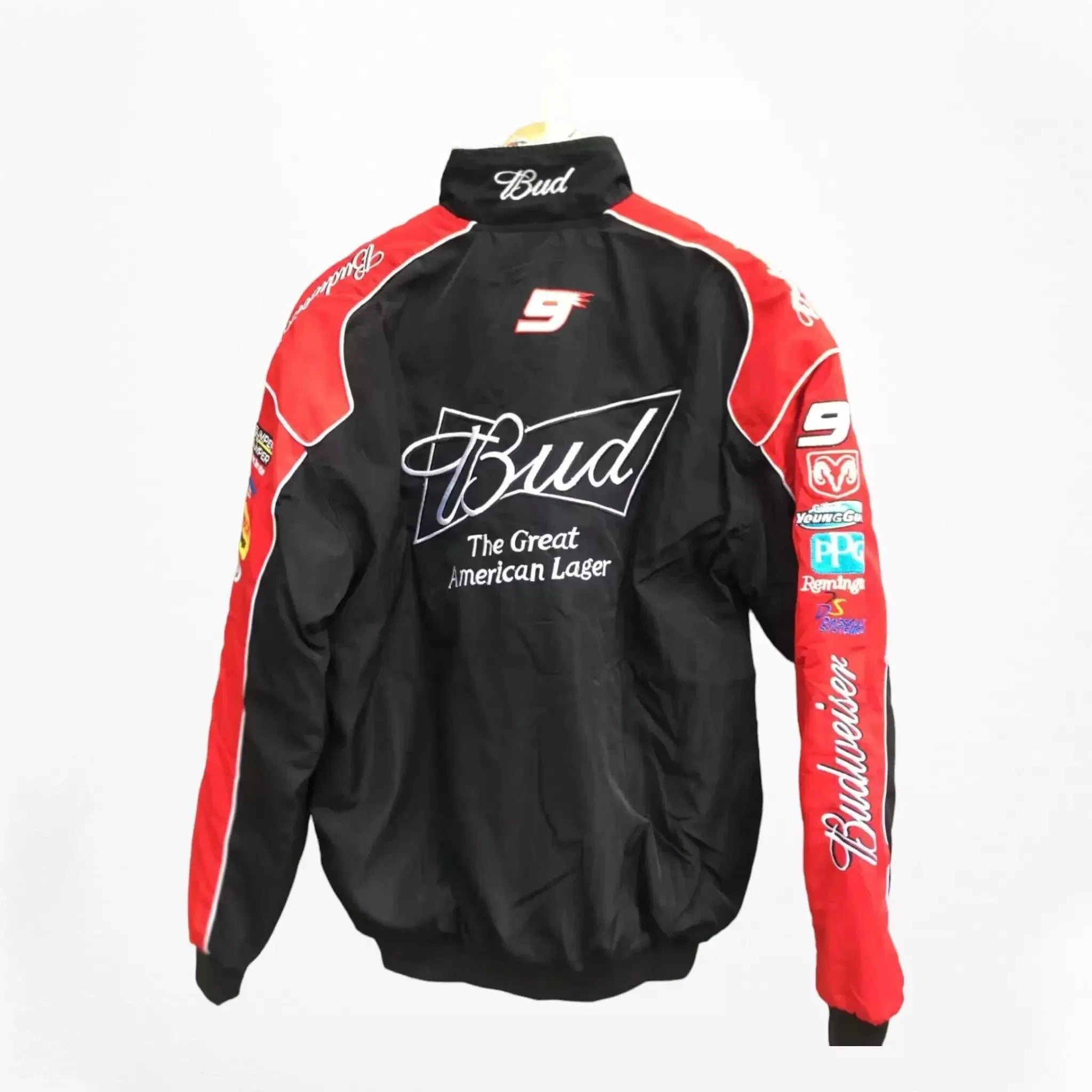 Budweiser F1 Official Embroidered Racing Jacket - Dash Racewear
