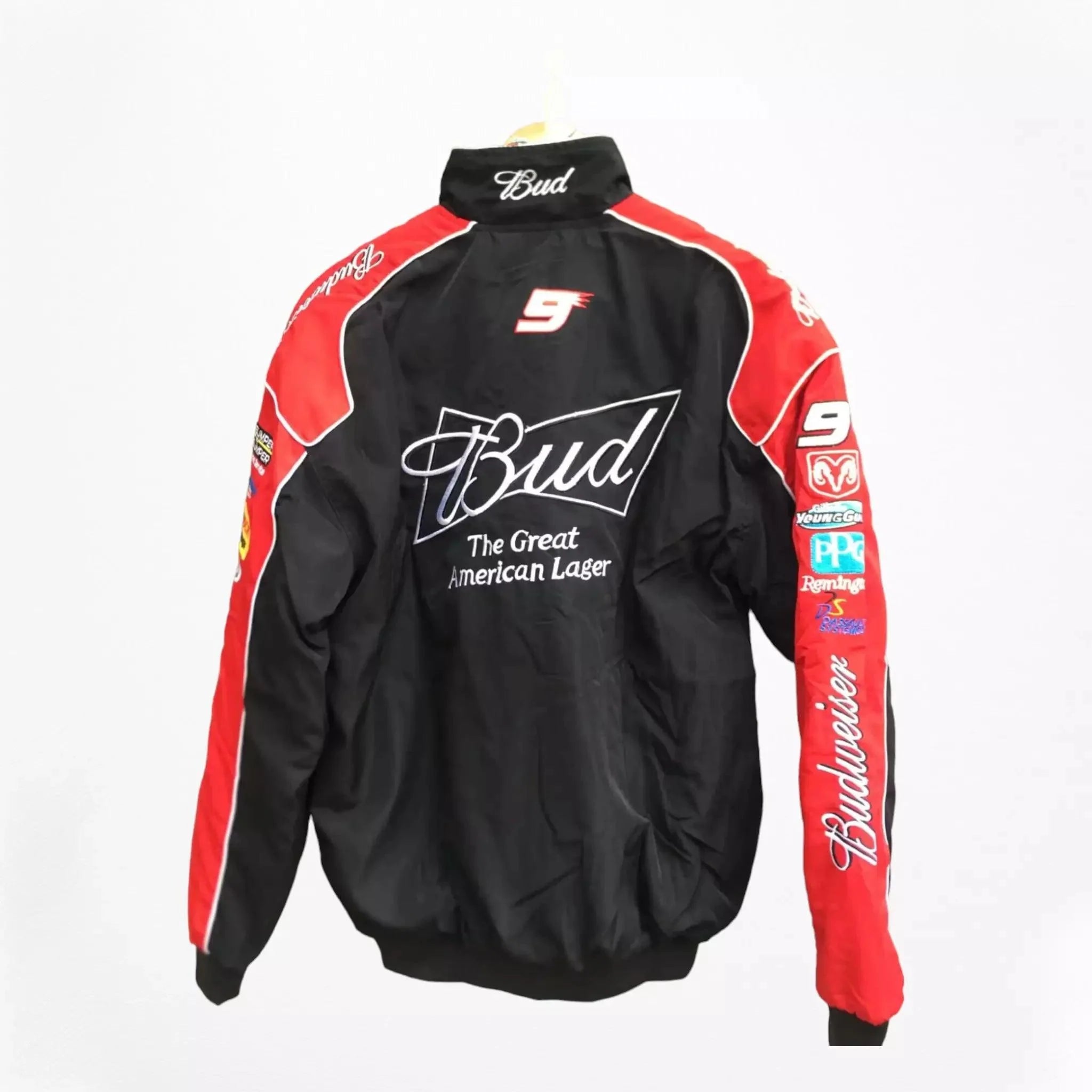 Budweiser F1 Official Embroidered Racing Jacket - Dash Racegear