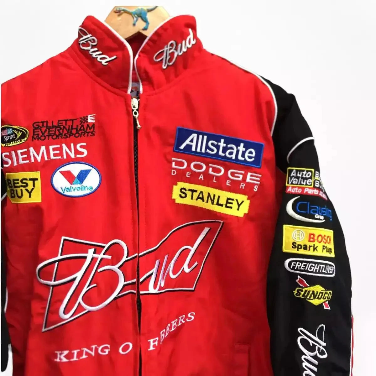 Budweiser F1 Official Embroidered Racing Jacket - Dash Racewear