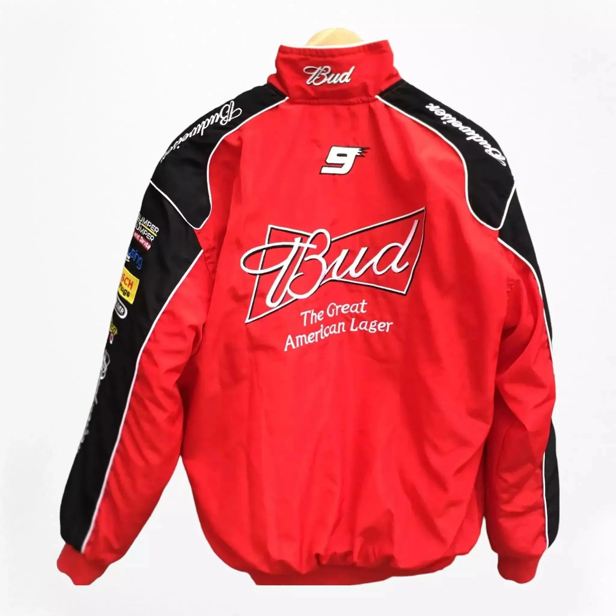 Budweiser F1 Official Embroidered Racing Jacket - Dash Racewear