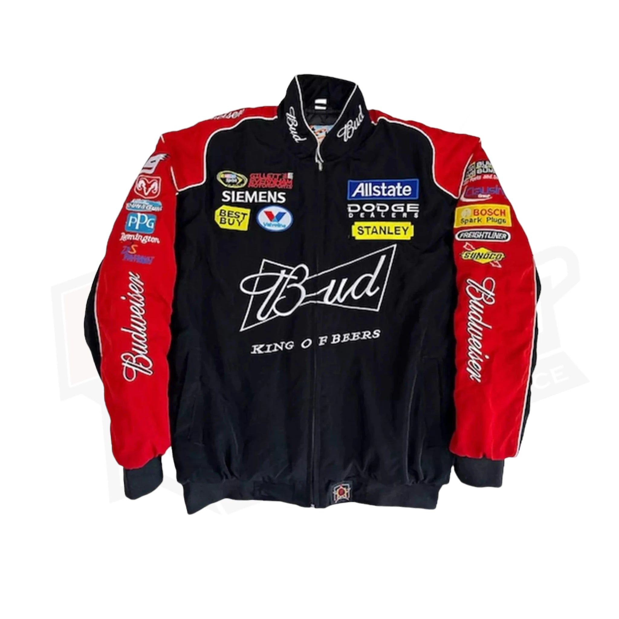Budweiser F1 Racing Embroidered Retro Limited Edition Jacket Dash Racegear