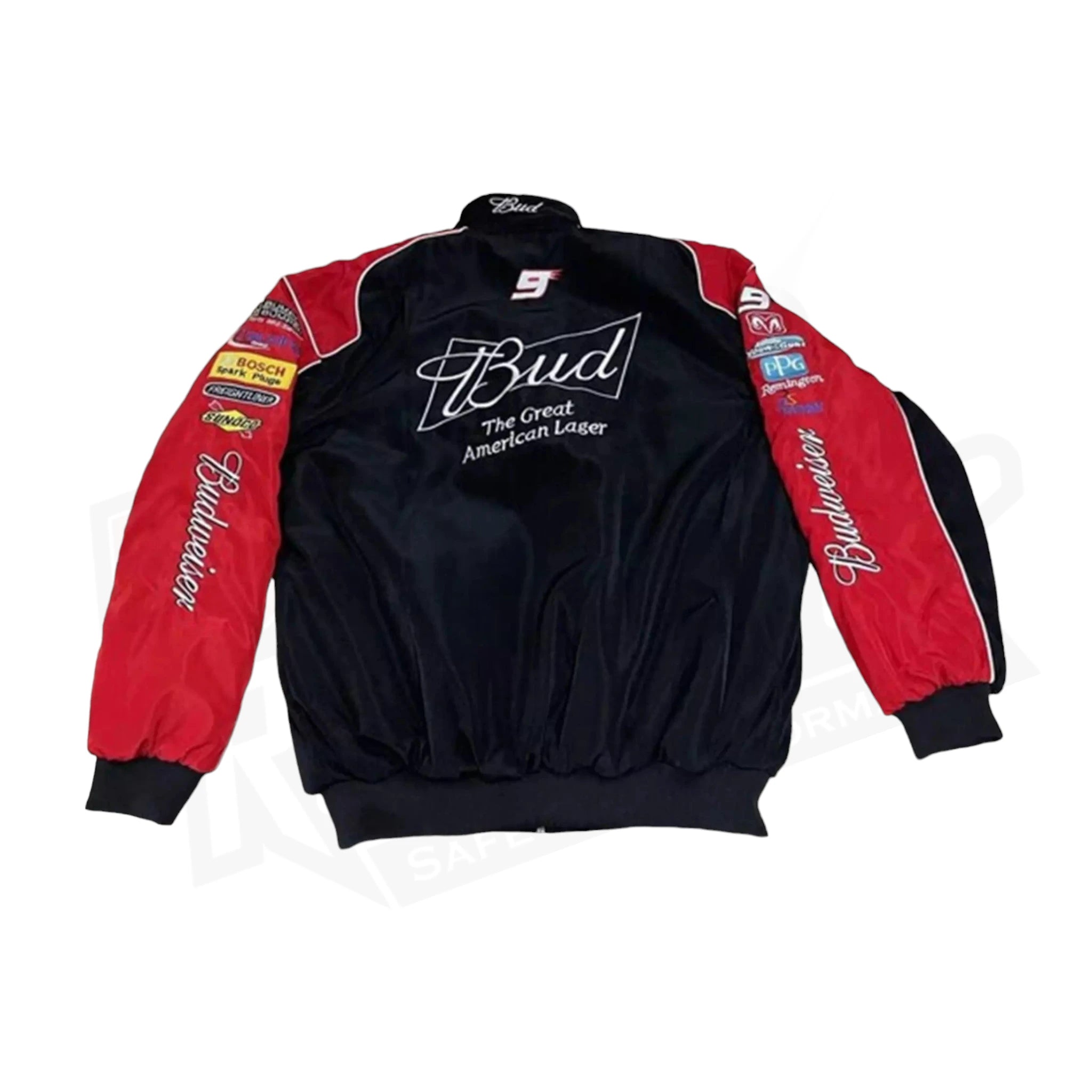 Budweiser F1 Racing Embroidered Retro Limited Edition Jacket Dash Racegear