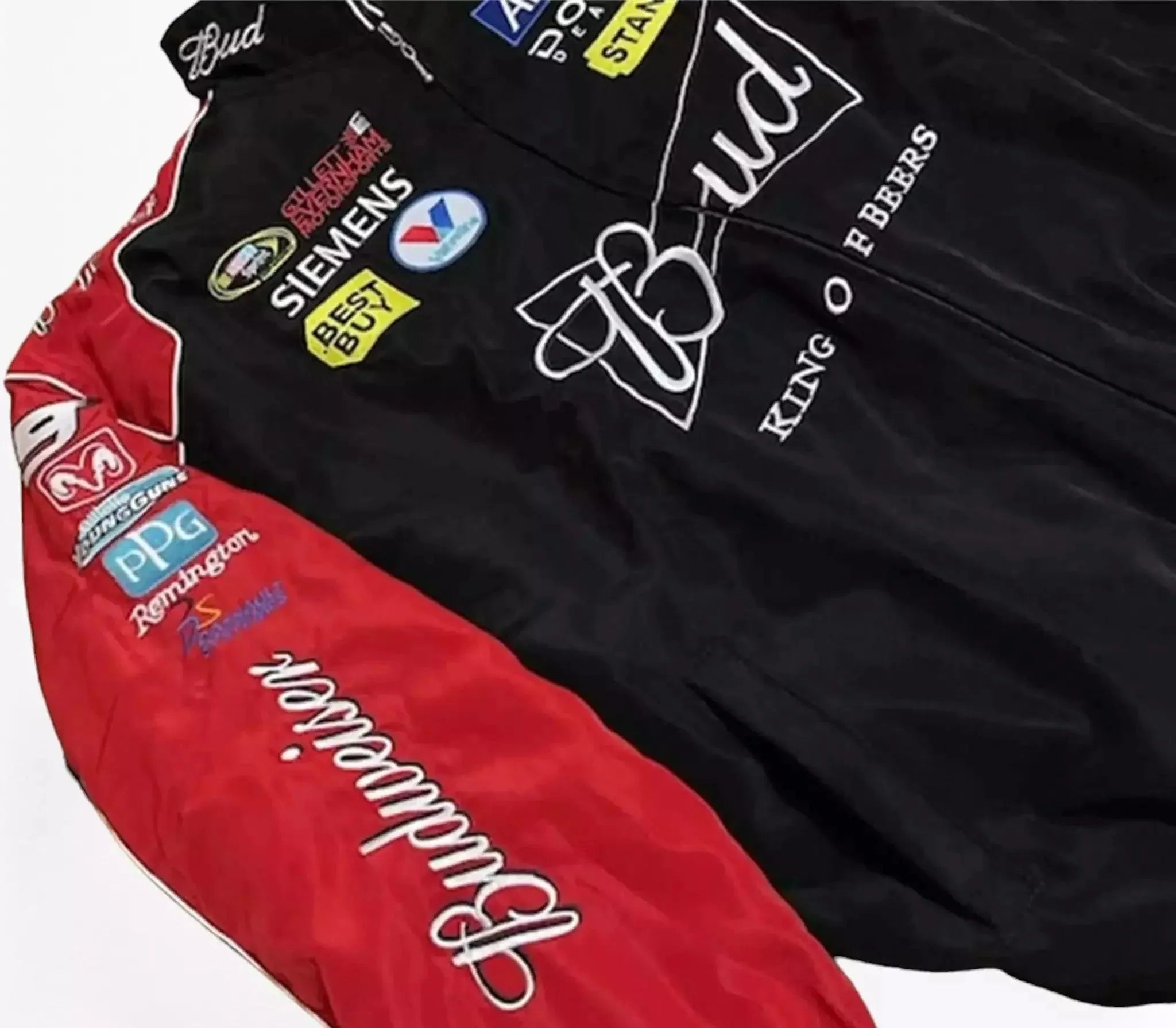 Budweiser F1 Racing Embroidered Retro Limited Edition Jacket - Dash Racewear