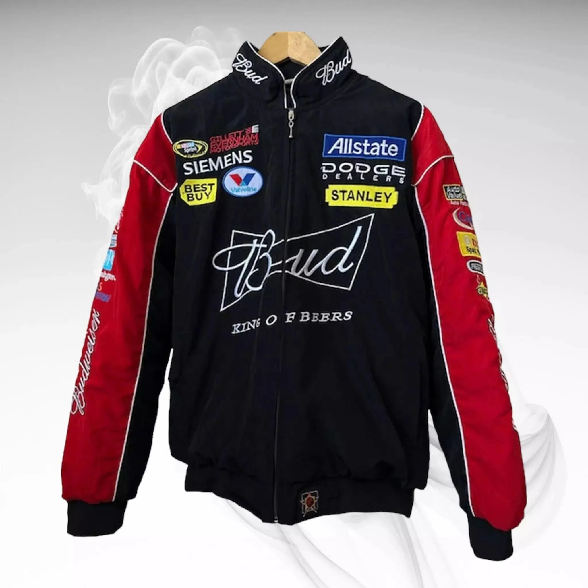 Budweiser F1 Racing Embroidered Retro Limited Edition Jacket - Dash Racewear