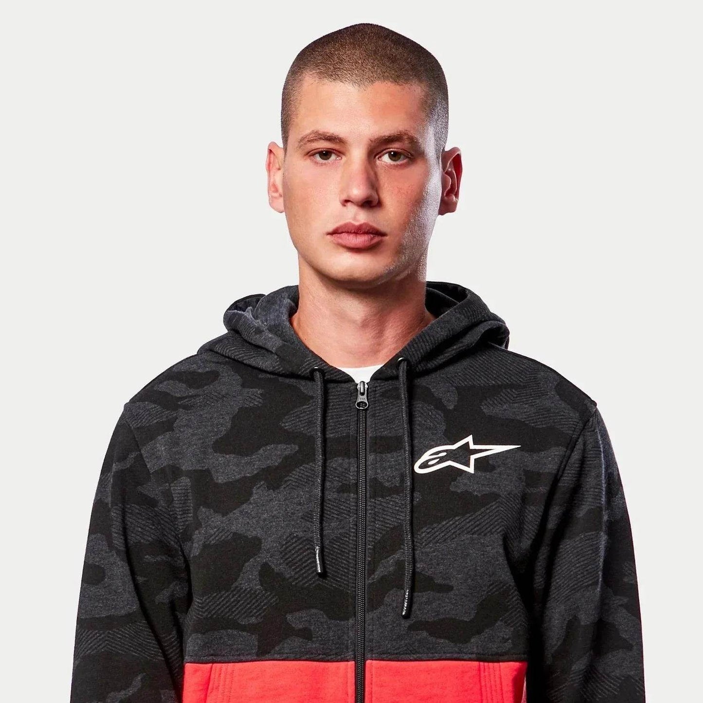 CAMO BLOCK HOODIE - Dash Racegear