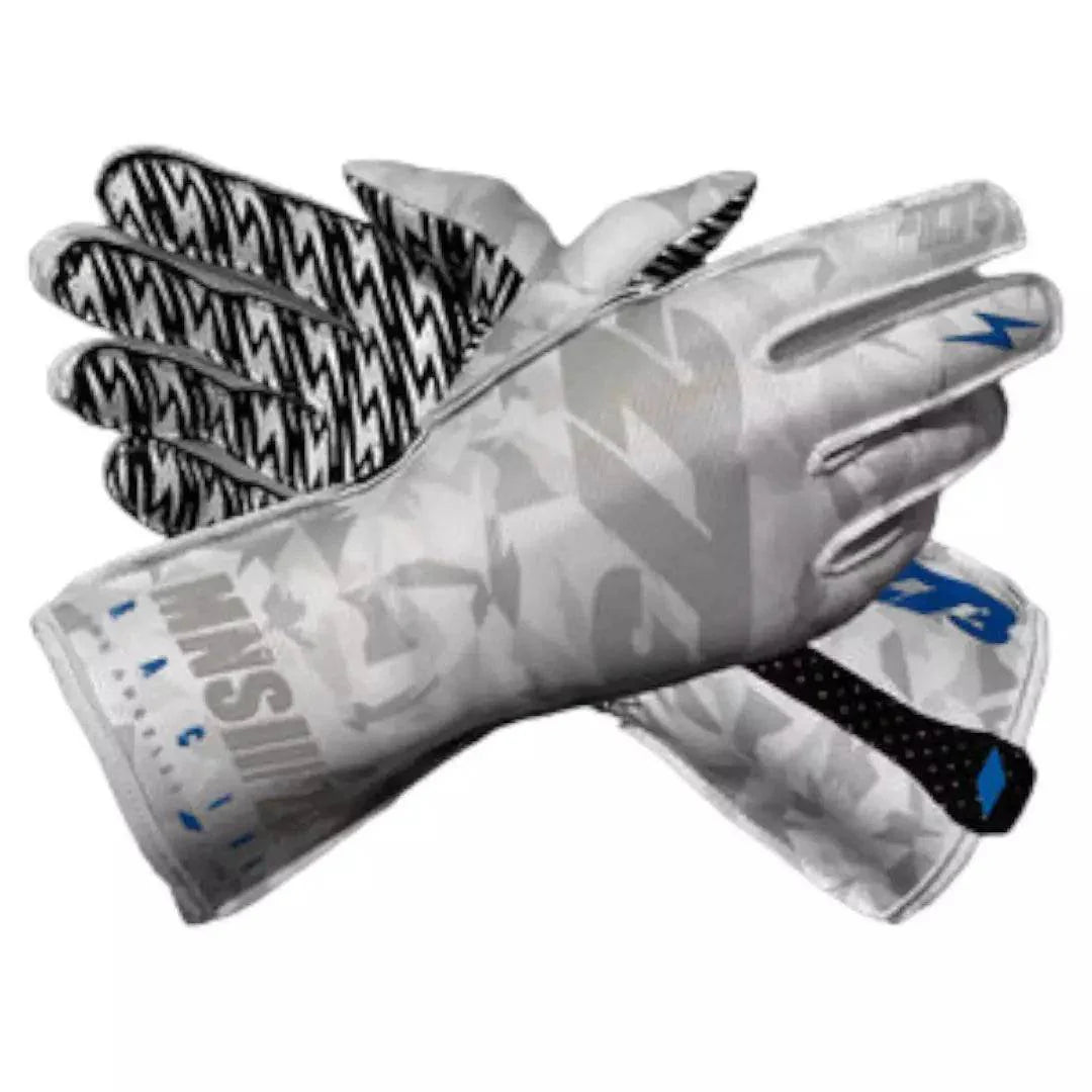 CAMO 3 White/Gray/Silver - Dash Racegear
