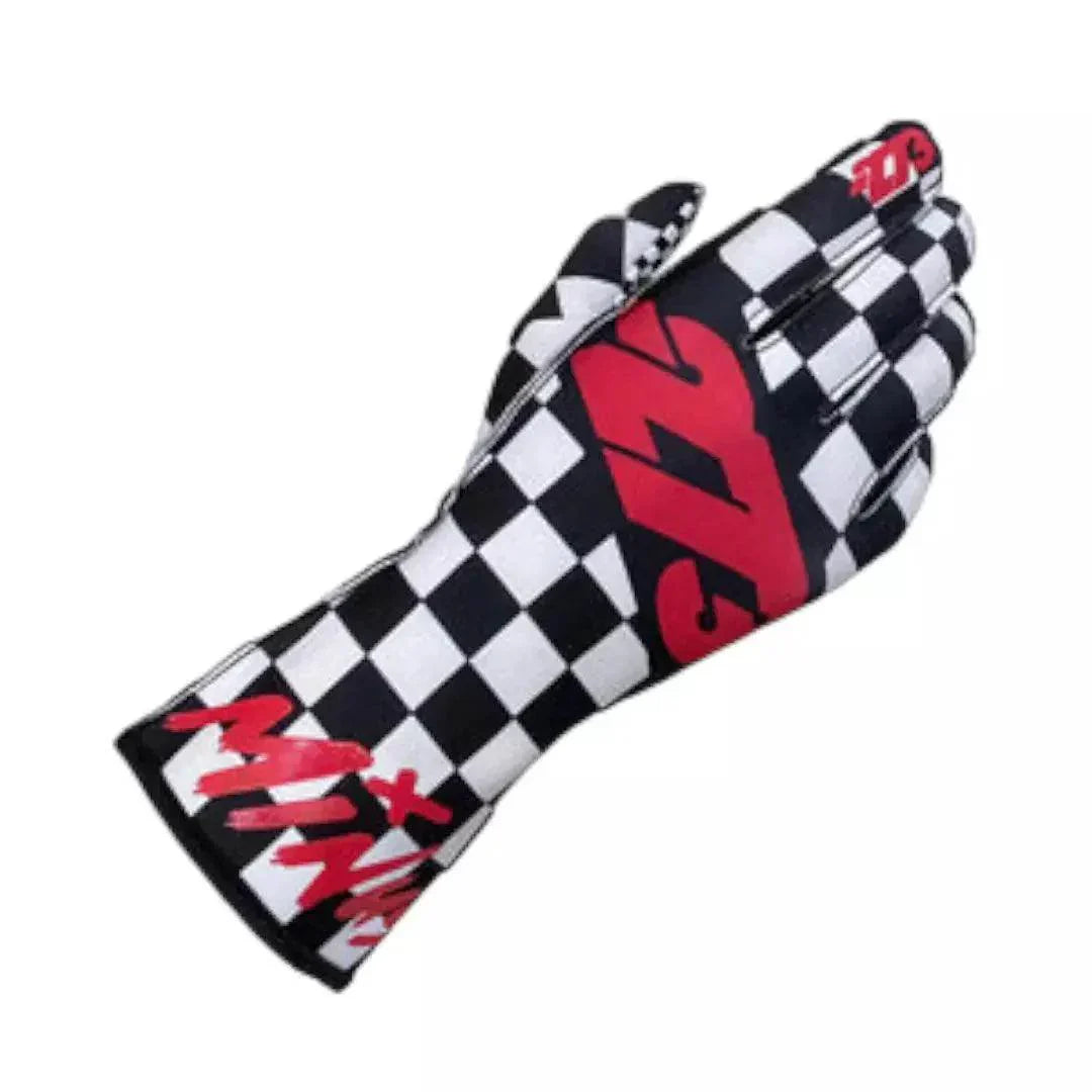 CRENSHAW Black/White/Red DASH RACWGEAR