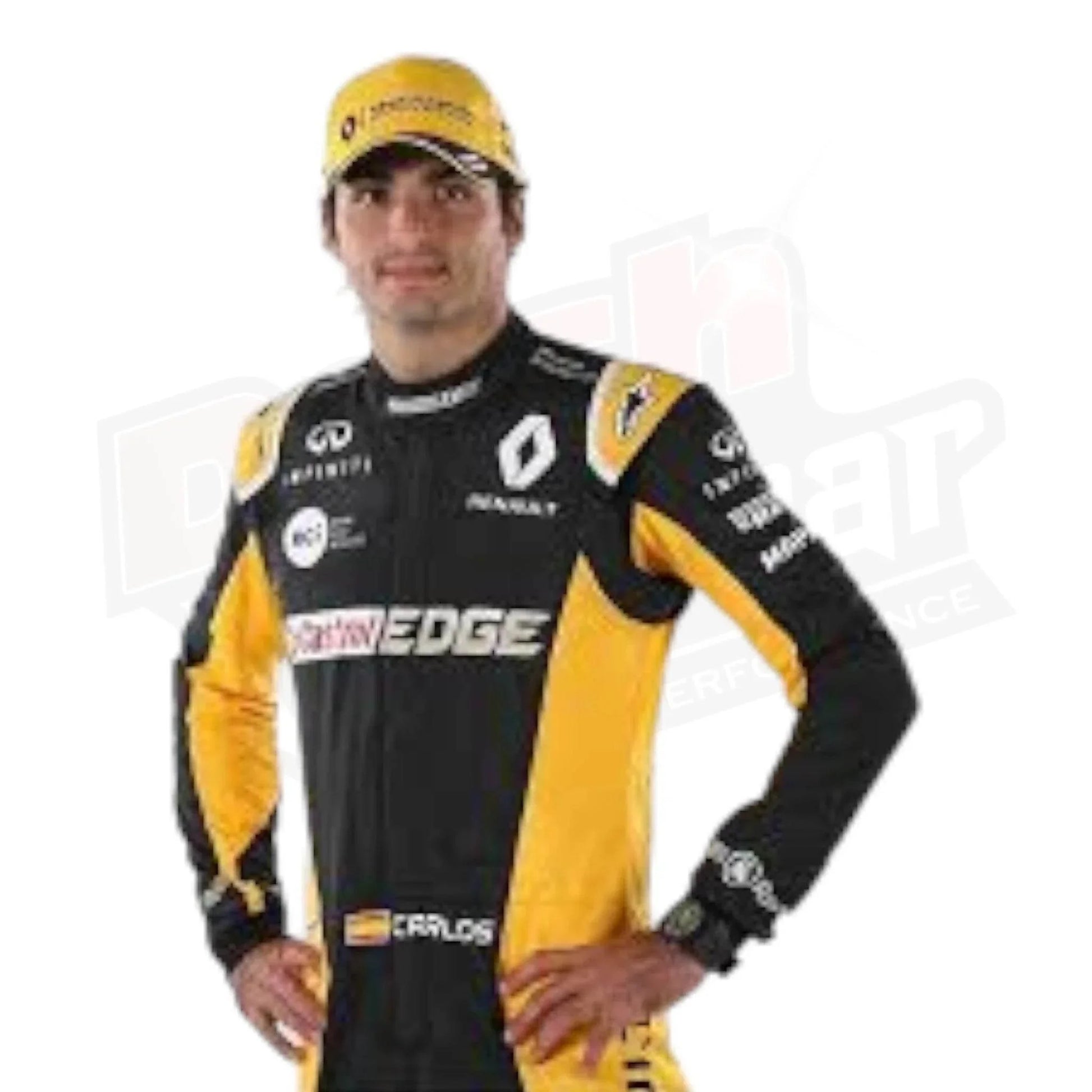 Carlos Sainz Renault 2017 F1 Race Suit USA GP - Dash Racegear
