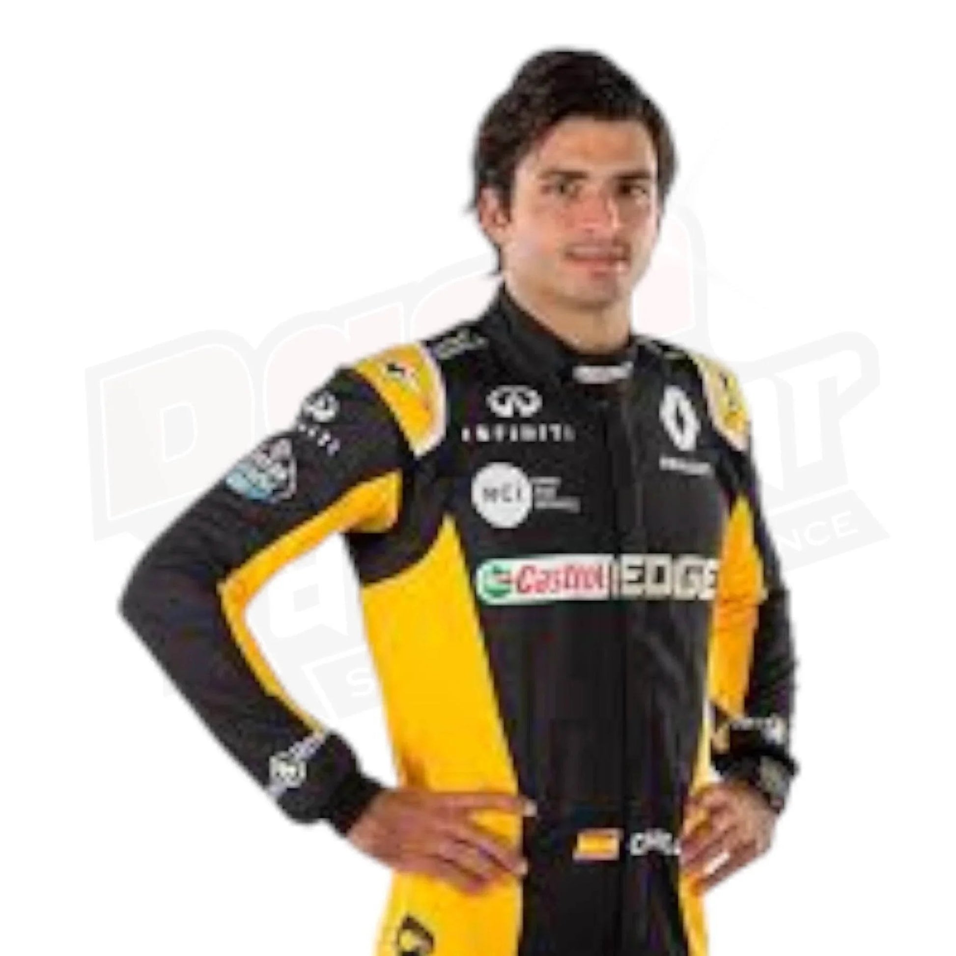 Carlos Sainz Renault 2017 F1 Race Suit USA GP - Dash Racegear
