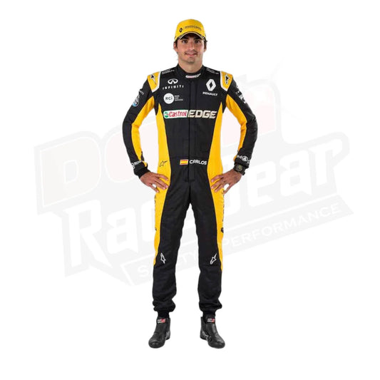 Carlos Sainz Renault 2017 F1 Race Suit USA GP - Dash Racegear