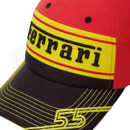 Carlos Sainz Replica Scuderia Ferrari - Monza Special Edition Baseball Cap - Dash Racegear