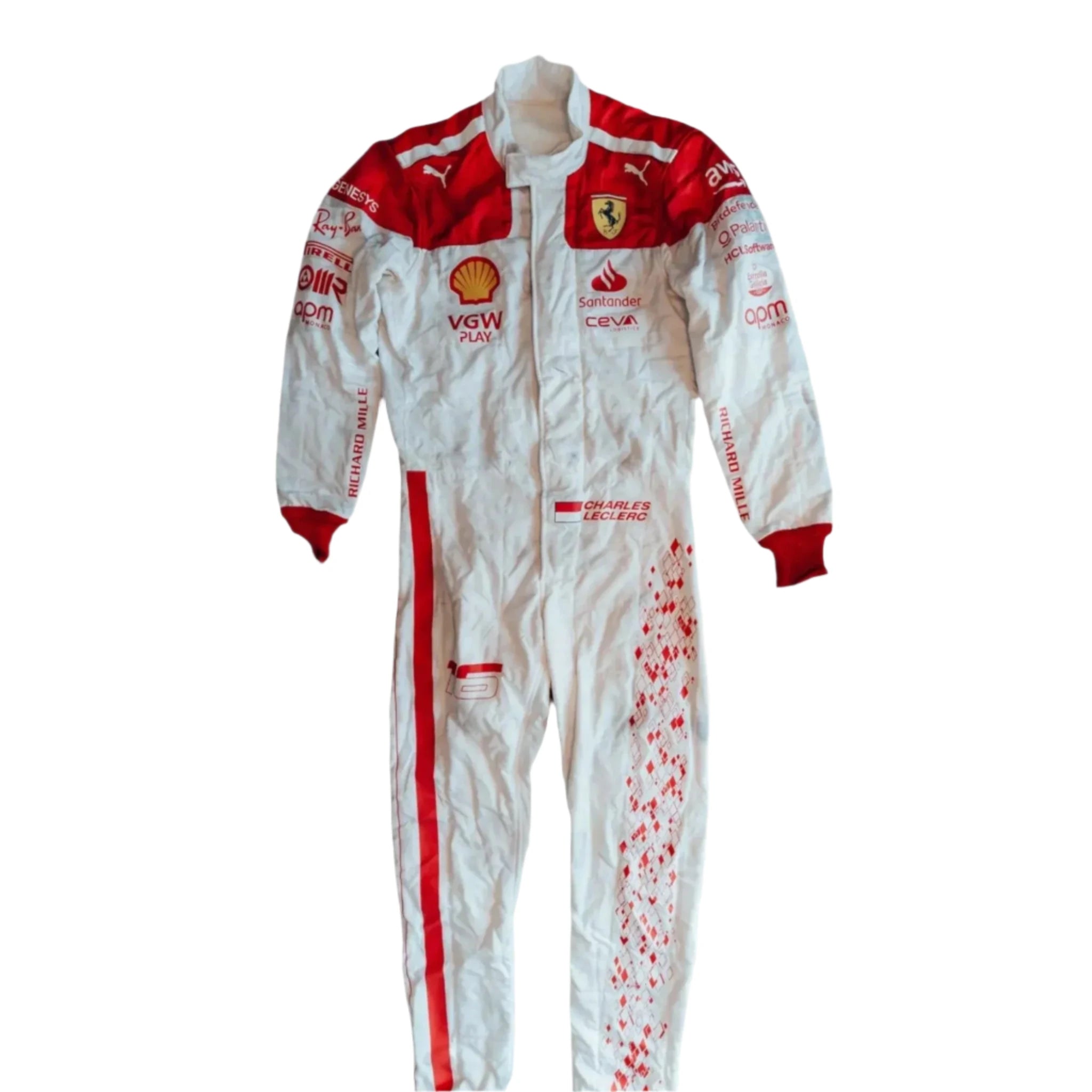 Charles Leclerc Ferrari 2023 F1 Race Suit KIDS - Monaco GP