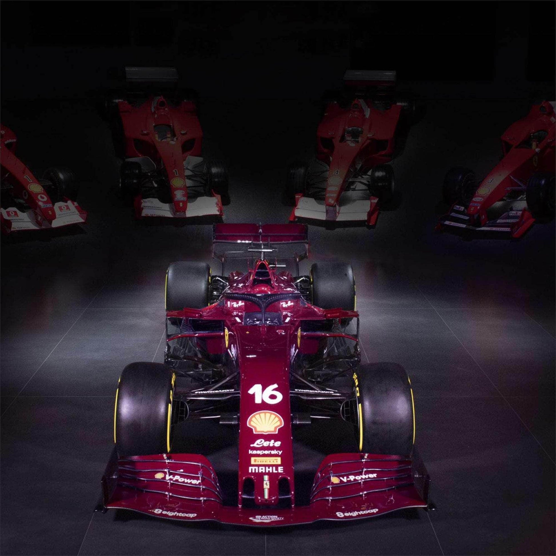Charles Leclerc Sebastian Vettel 2020 F1 Replica Race Suit - Scuderia Ferrari 1000s - Dash Racegear