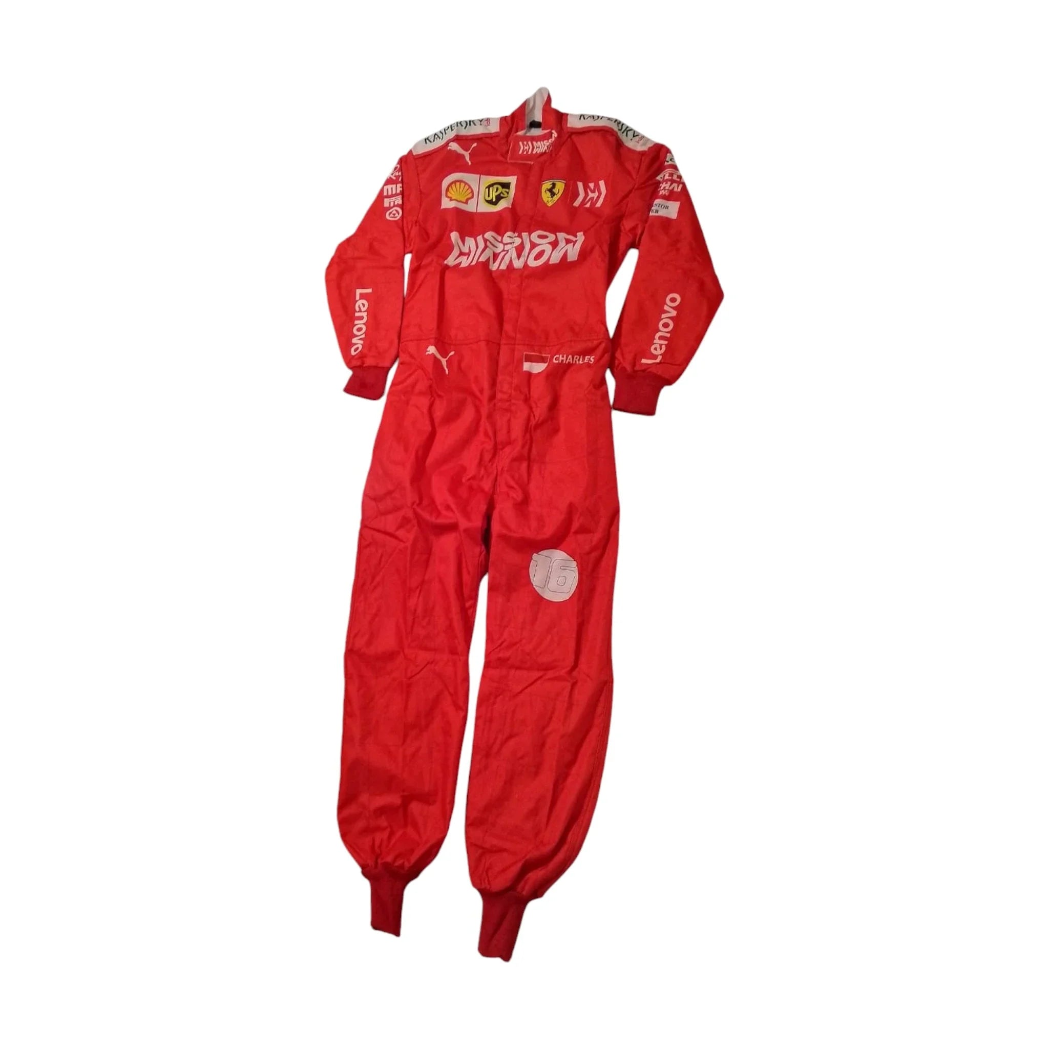 Charles Leclerc 2019 Ferrari F1 Race Suit Kids - Dash Racegear