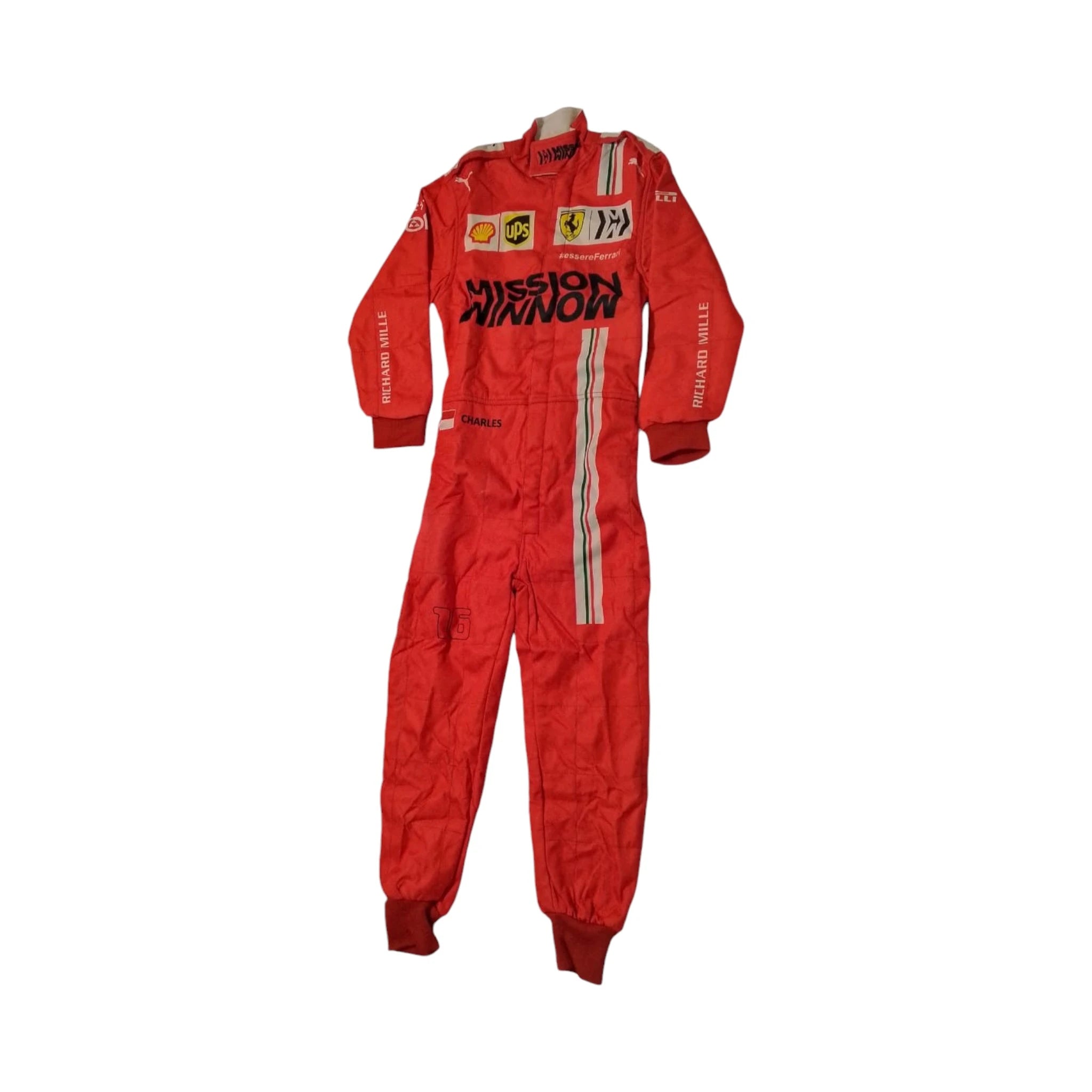 Charles Leclerc 2021 Ferrari F1 Race Suit