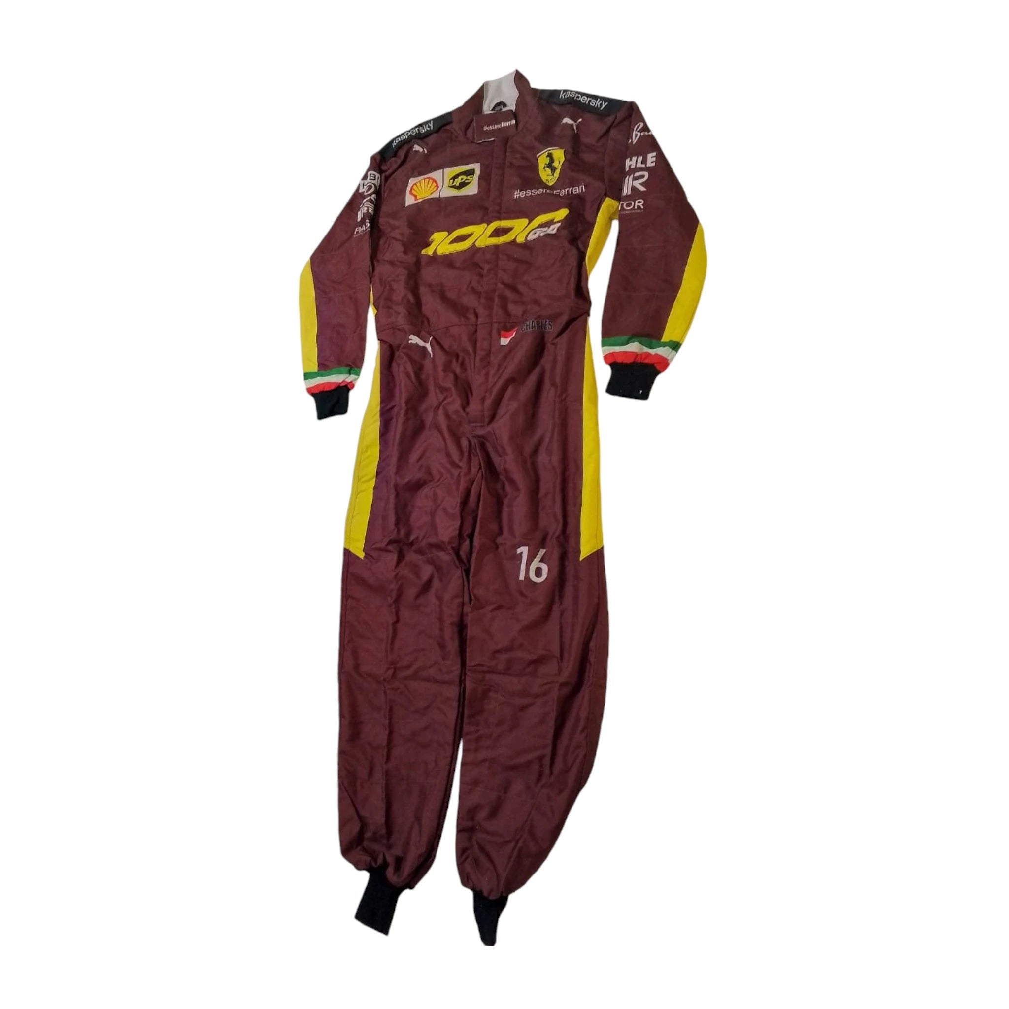 Charles Leclerc Sebastian Vettel 2020 F1 Replica Race Suit - Scuderia Ferrari 1000s