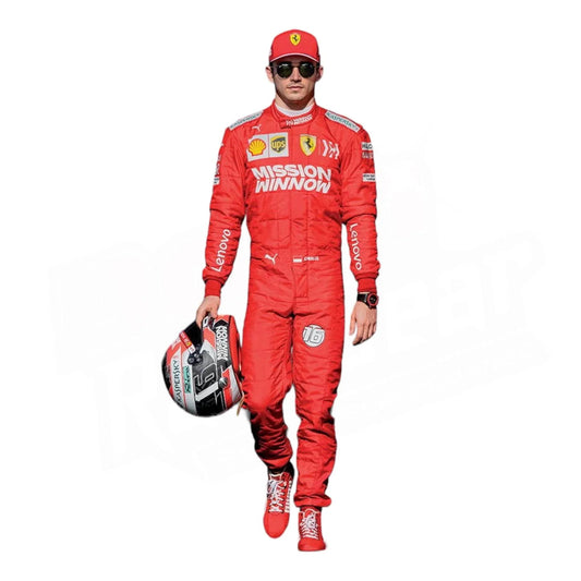 Charles Leclerc 2019 Ferrari F1 Race Suit - Dash Racegear