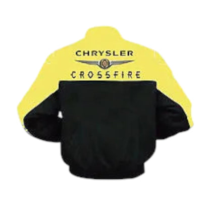 Chrysler Crossfire Racing Jacket Yellow and Black - Dash Racegear