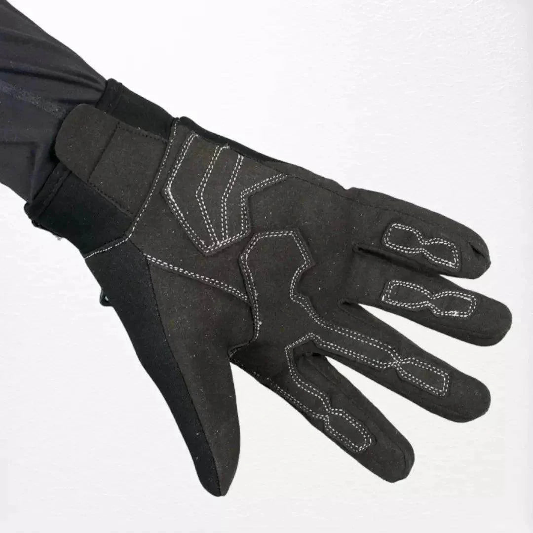 Course Neoprene MX Gloves Black - Dash Racegear