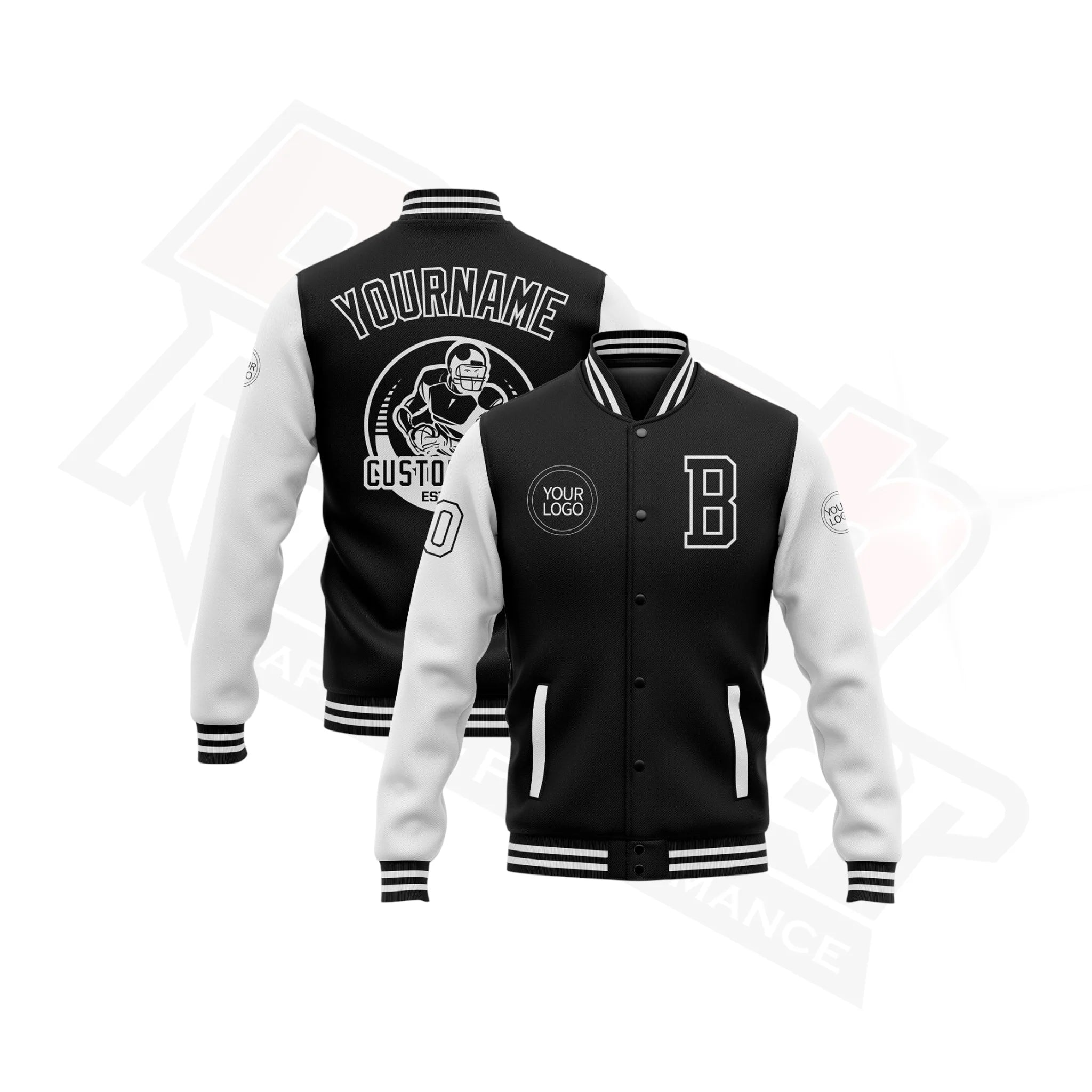 CustomBlack_WhiteBomberFull-SnapVarsityLettermanJacket_1.webp